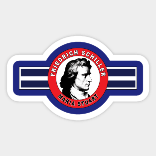 Friedrich Schiller Sticker